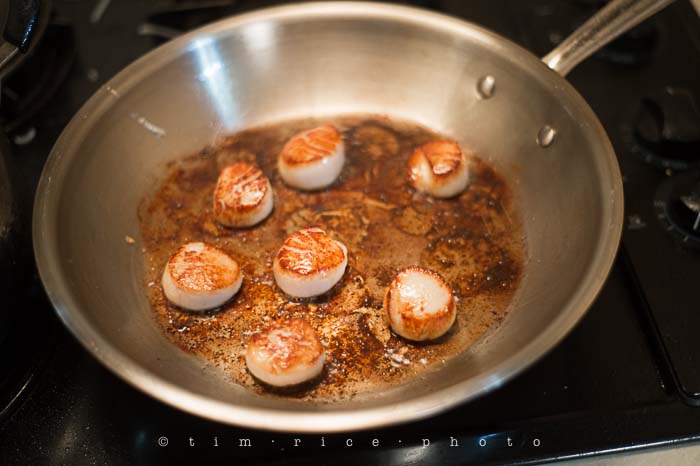 Yr5•124-365•1585•Stir Fried Noodles w- Seared Scallops