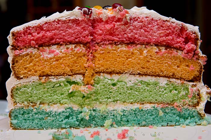 Yr5•203-365•1662•Rainbow Cake
