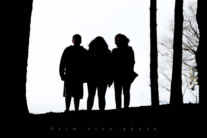 Yr5•206/365•1667 Family Silhouette April 25, 2014
