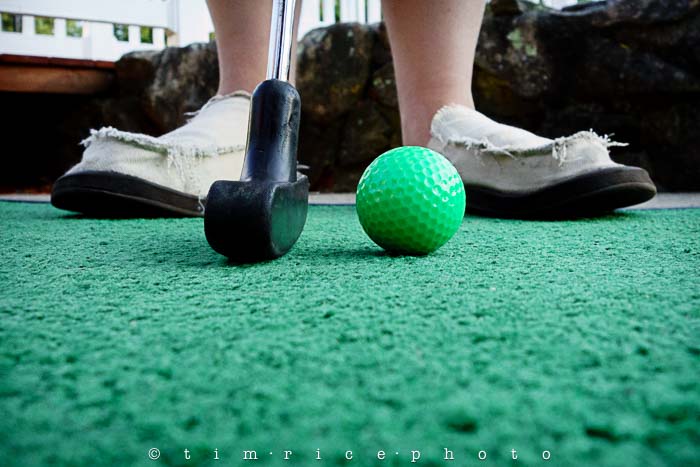 Yr5•294/365•1755 Mini Golfer July 22, 2014