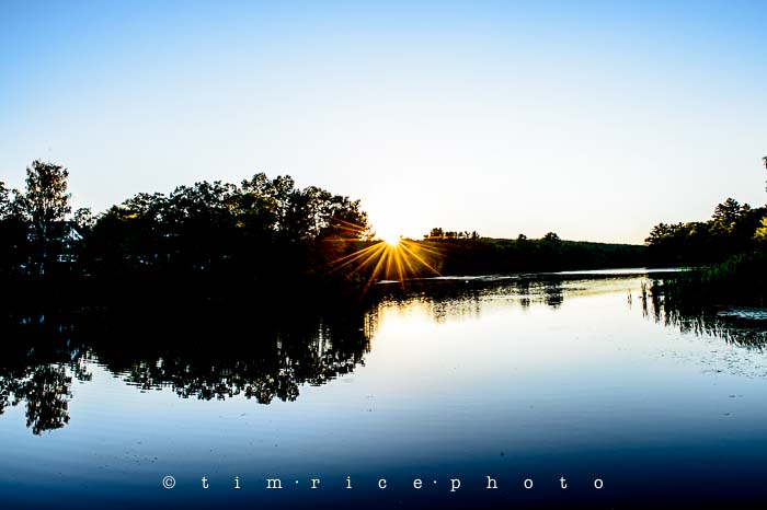 Yr5•342-365•1803•Sundown at Hopedale Pond