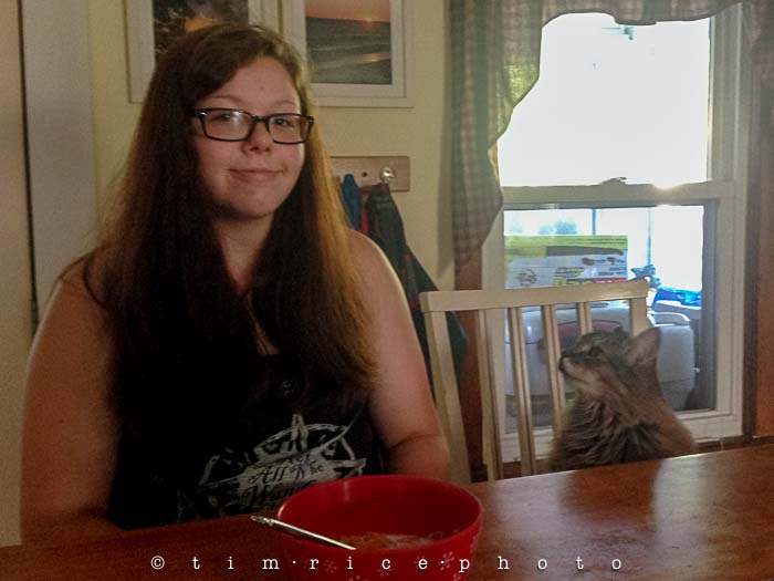 Yr5•350/365•1811 Cat and Her Girl September 15, 2014