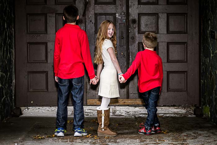 Yr6•032/365•1858 Grace & Her Brothers November 1, 2014