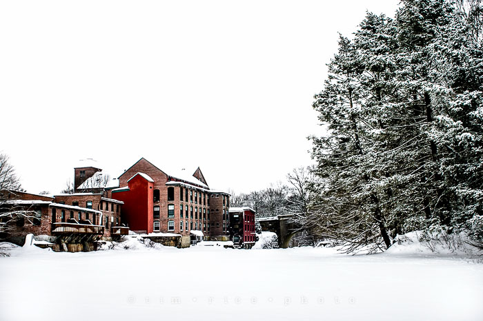 Yr6•133/365•1959 Old Mill on Charles in Snow February 10, 2015