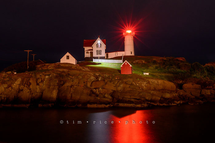 Yr6•298/365•2124 Nubble at Night July 25, 2015
