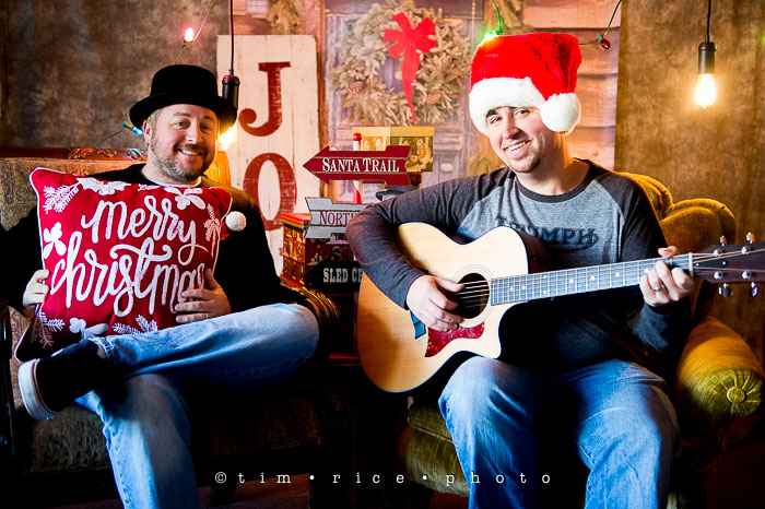 Yr7•083/365•2272 Justin & Ray Christmas Greetings December 21, 2015