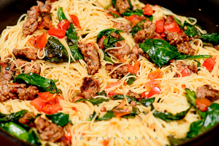 Yr7•111/366•2302 Pasta & Sausage January 19, 2016