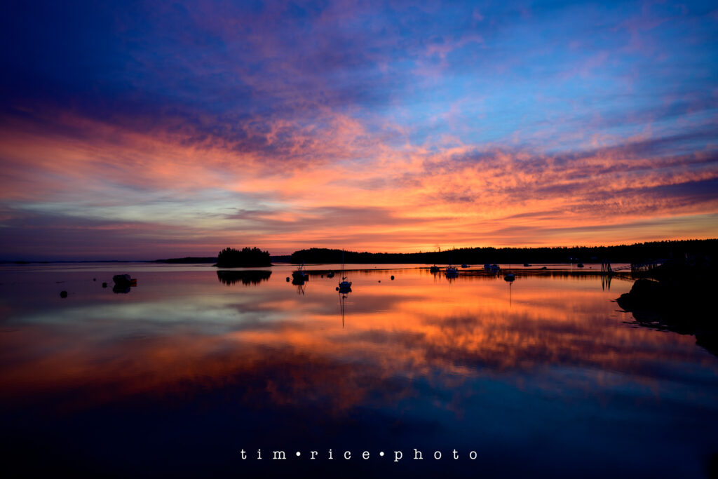 the dailypic 4674 yr13 291 Sunrise Over Lubec tim rice photo